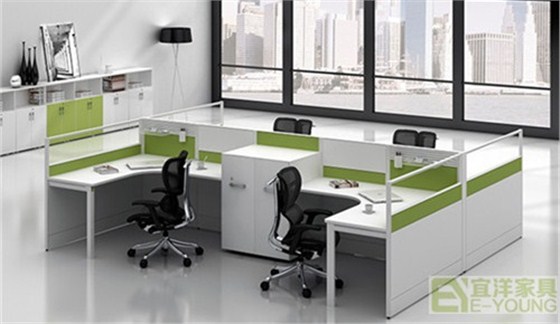 屏風(fēng)工作位宜洋家具定制