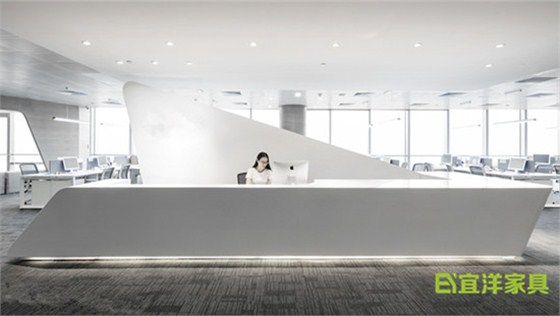宜洋辦公家具廠 前臺(tái)接待臺(tái)