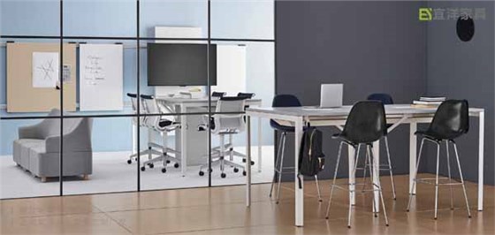 鋼制板式辦公桌,定制鋼制辦公家具