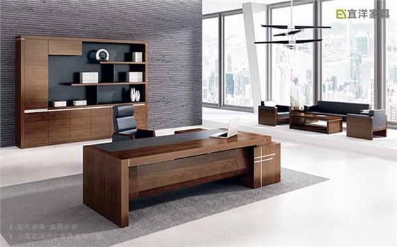 實(shí)木辦公家具,老板實(shí)木桌