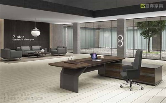 經(jīng)典大班臺(tái),辦公皮沙發(fā)