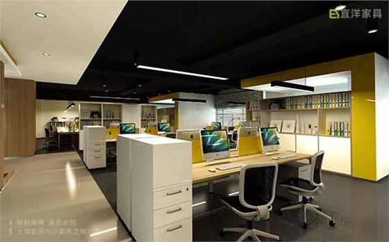 現(xiàn)代簡約屏風(fēng)辦公桌,職員椅,文件柜