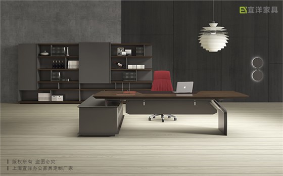 職員辦公桌,總裁桌,定制板式辦公桌