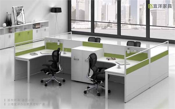 定制屏風(fēng)工作位,員工工作位