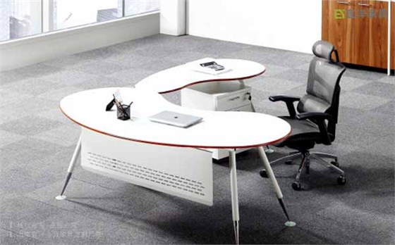 板式時(shí)尚辦公桌,老板椅,辦公椅