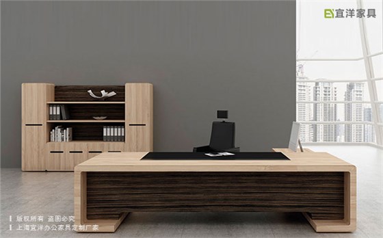 實木辦公桌廠家直銷,實木班臺,天津辦公家具