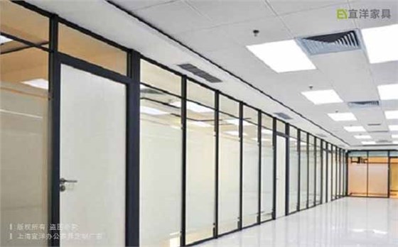 辦公室隔斷,辦公高隔斷,玻璃隔斷