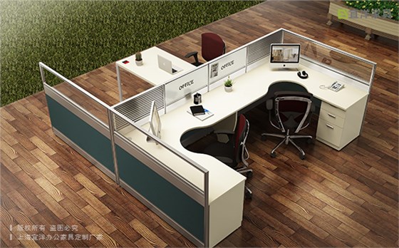 屏風工作位設計,太原辦公家具廠家,屏風隔斷
