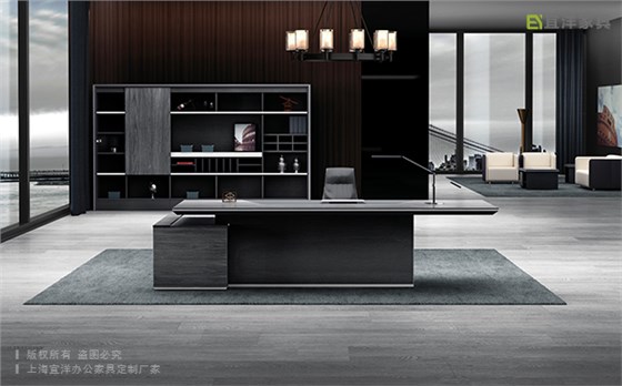 實(shí)木班臺(tái),班臺(tái)班椅辦公桌椅,現(xiàn)代老板桌