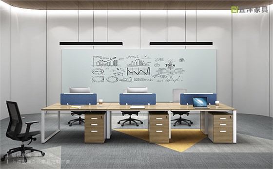 職員屏風(fēng)桌,職員桌系列,定制辦公家具