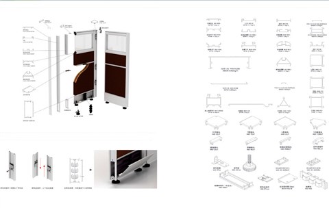 屏風(fēng)辦公桌-辦公屏風(fēng)-屏風(fēng)隔斷-辦公室屏風(fēng)-活動(dòng)屏風(fēng)