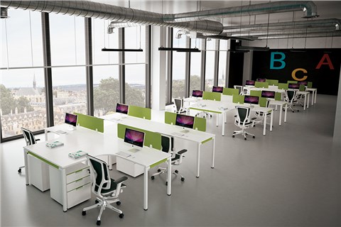 電腦桌-電腦辦公桌-定制辦公職員桌-屏風(fēng)辦公桌廠