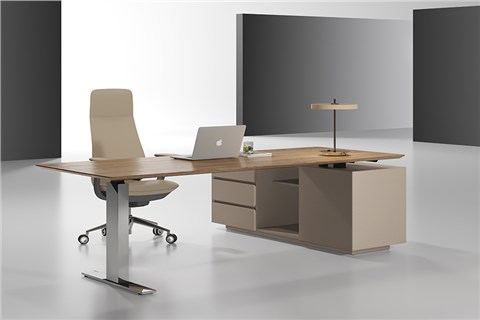 老板辦公桌 多功能智能電動(dòng)可升降經(jīng)理主管桌辦公家具