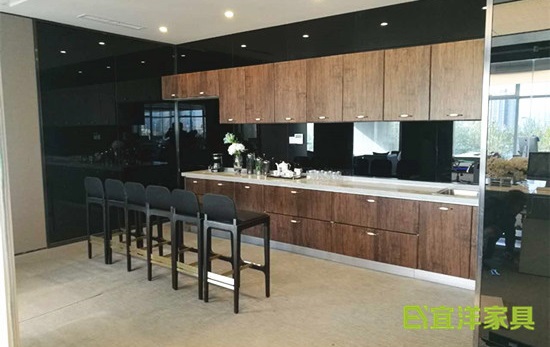 上海時尚辦公家具廠家||茶水間吧臺椅