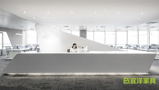 宜洋辦公家具廠 前臺接待臺