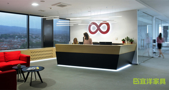 現(xiàn)代風(fēng)辦公家具前臺 宜洋家具
