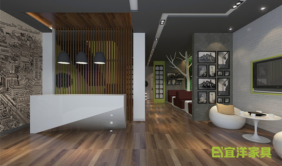 宜洋辦公家具前臺 接待臺