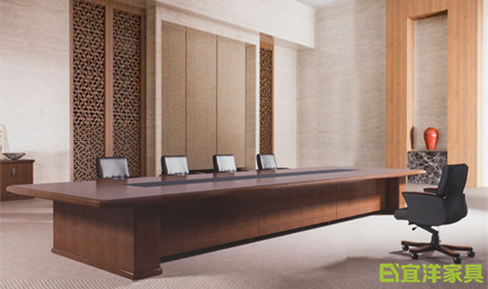 實(shí)木會(huì)議桌定制