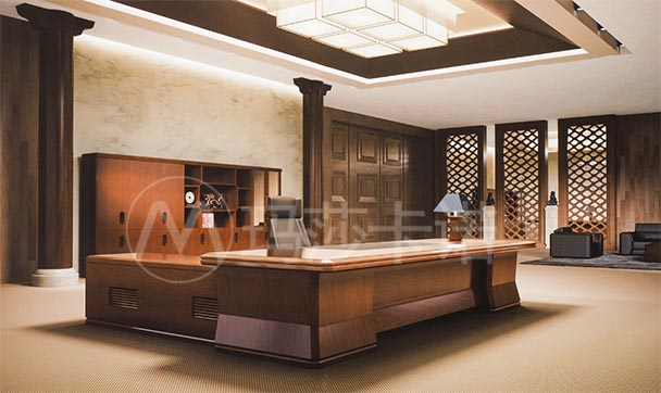 實木辦公桌,辦公家具,實木辦公