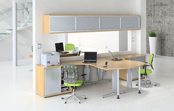 板式辦公桌,板式辦公家具