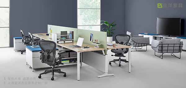 板式辦公桌,員工組合桌