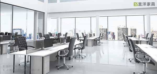 板式辦公桌,桌上屏