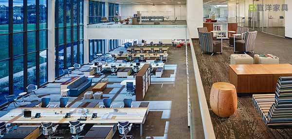 開放式辦公,辦公沙發(fā),茶幾