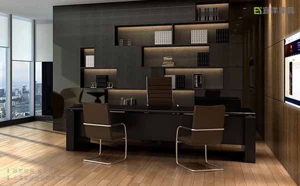 穩(wěn)重大班臺,老總大班椅