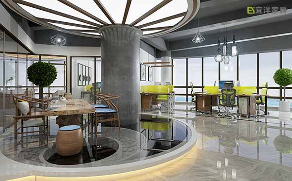 辦公空間辦公桌,實木辦公椅,屏風辦公桌