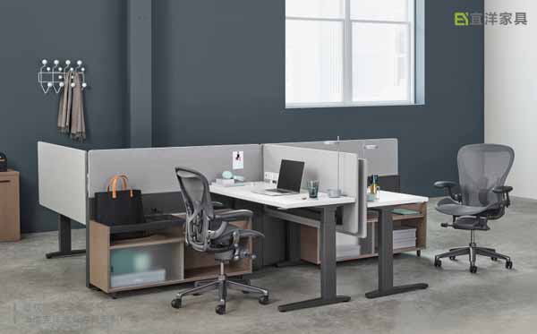 板式屏風(fēng)辦公桌,板式員工屏風(fēng)桌