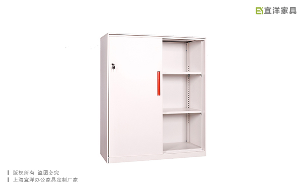 實(shí)木文件柜,定制玻璃茶水柜,西安辦公家具