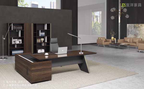 總裁實(shí)木辦公桌,定制實(shí)木辦公桌