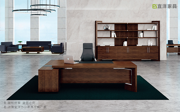 辦公班臺(tái)材質(zhì),總裁辦公桌特點(diǎn),杭州辦公家具廠家