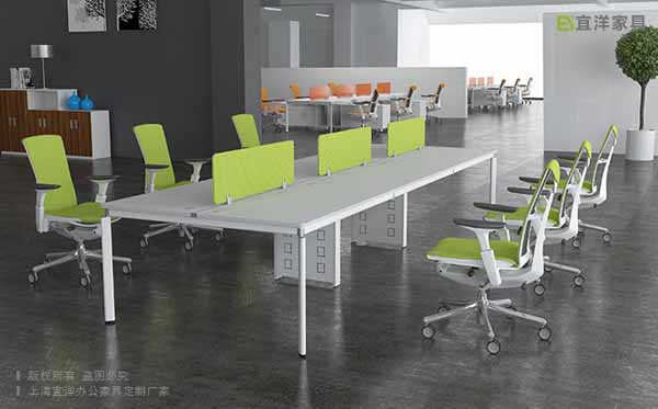 辦公屏風桌,員工屏風辦公桌