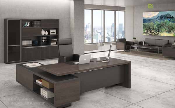 老板辦公桌,老板實木辦公桌,總裁辦公桌