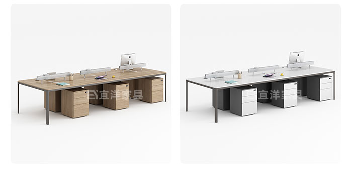 定做職員桌,定制職員辦公桌,屏風(fēng)職員桌