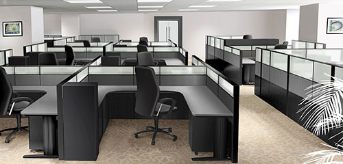 宜洋辦公家具大氣上檔次！