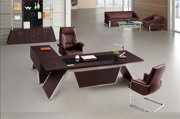 辦公家具-辦公皮質(zhì)大班臺(tái)-班臺(tái)價(jià)格-皮質(zhì)班臺(tái)