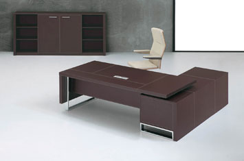 辦公桌尺寸-辦公大班臺(tái)-皮質(zhì)辦公老板桌-皮質(zhì)辦公桌