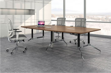 折疊會議桌-會議桌擺放-員工會議桌-廠家直銷會議桌