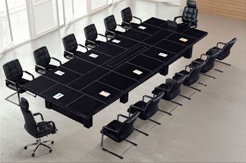 辦公室會議桌-商務(wù)會議桌-辦公會議桌-皮質(zhì)會議桌