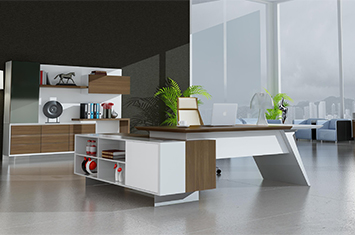 實木辦公桌-老板桌-實木大班臺