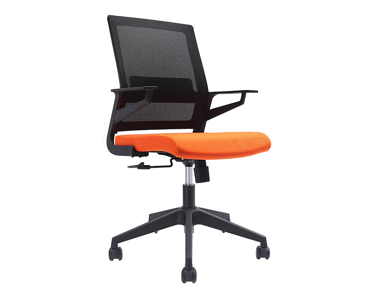 職員椅-可升降椅-辦公椅制造-網(wǎng)布滑輪椅