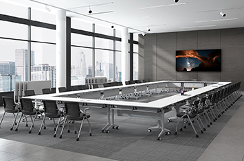 培訓(xùn)桌-培訓(xùn)桌擺放-培訓(xùn)會(huì)議桌-電腦桌滑輪-折疊培訓(xùn)桌