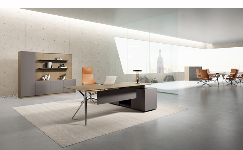 創(chuàng)新設(shè)計(jì)，融合智能科技，未來(lái)感主管桌引領(lǐng)辦公新潮流，滿足多元化辦公需求